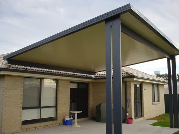 Aluminium patio roof designs