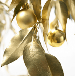 Gilded Christmas Decorations