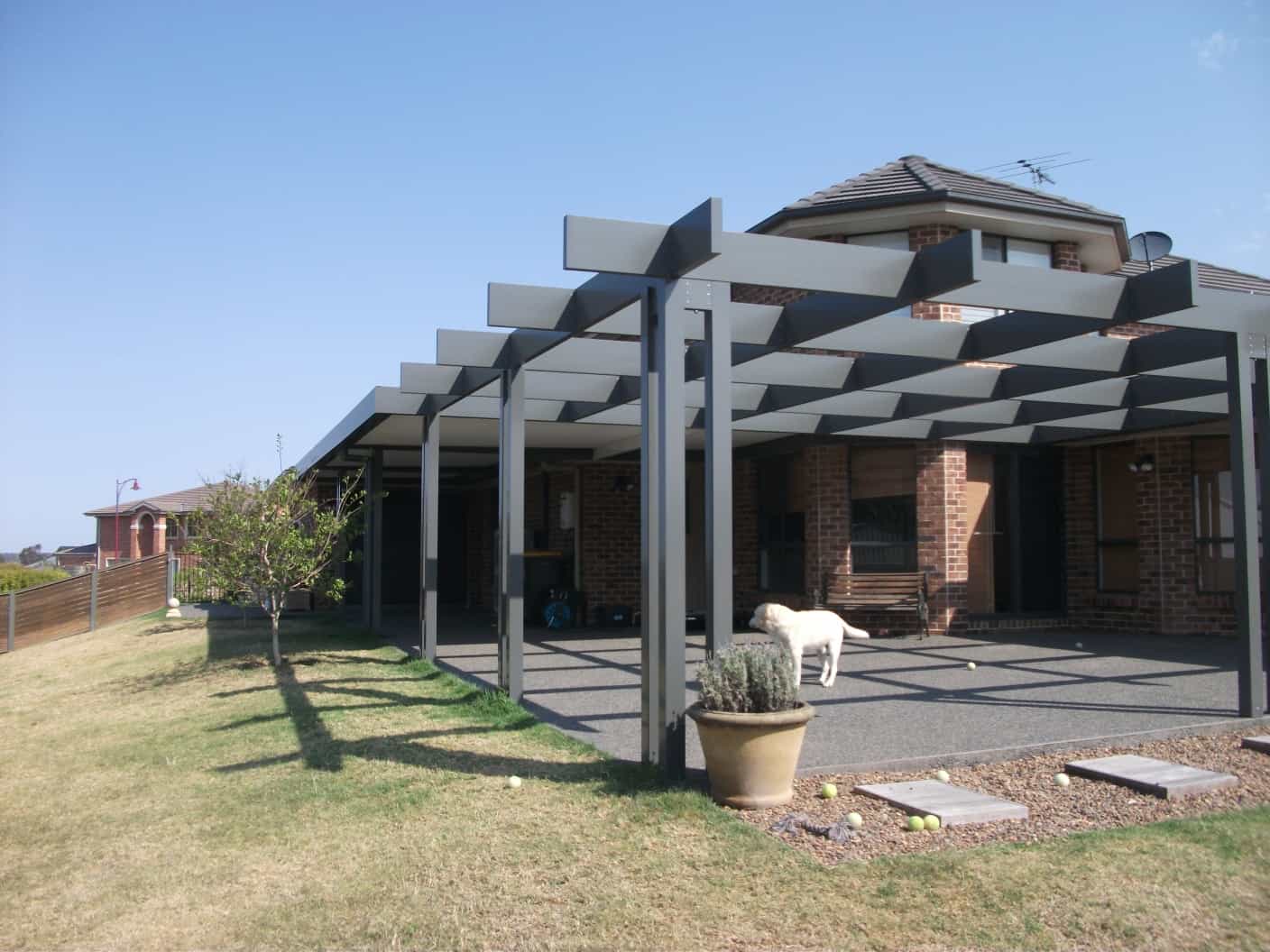 HV Aluminium Backyard Pergola