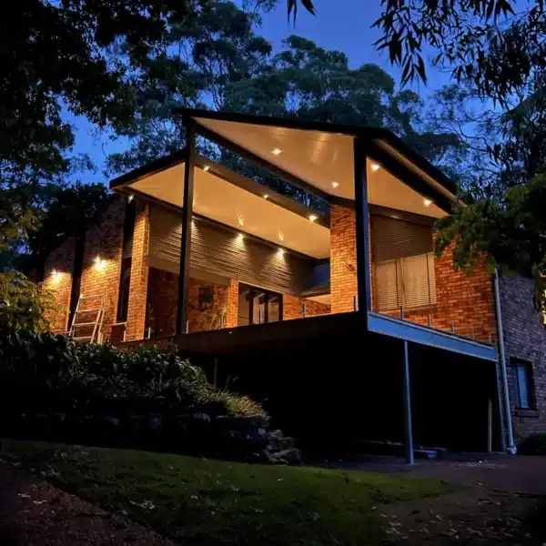 Custom-built Eclipse Opening Roof with LED lights.